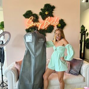 Vestique mint green romper